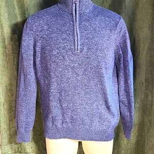 Izod ¾ zippered sweater